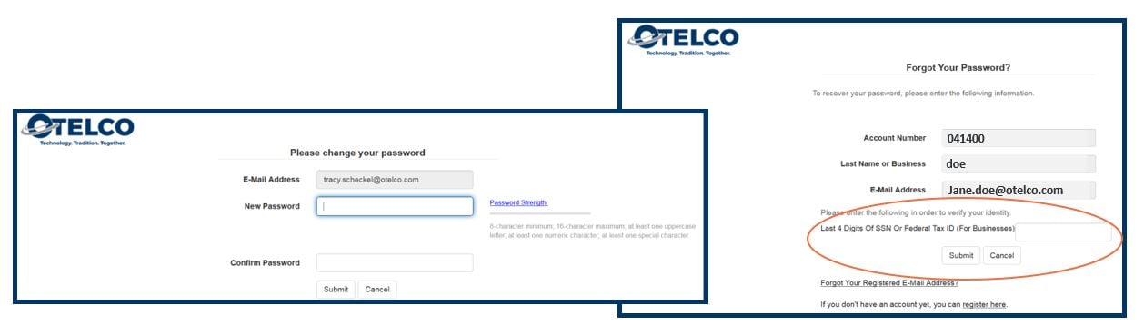 otelco phone number bill pay